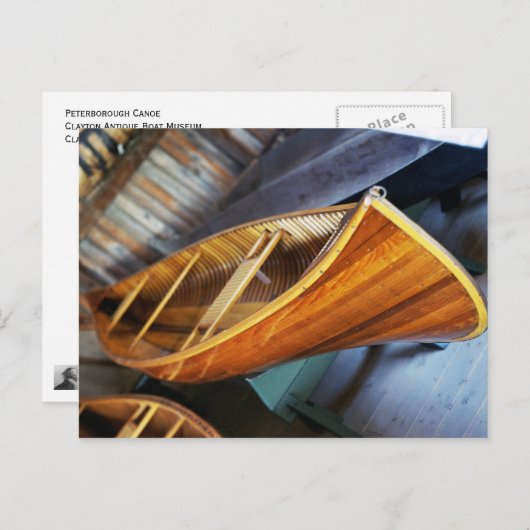 Peterborough Canoe Postkarte (Vorne/Hinten)
