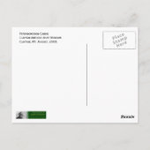 Peterborough Canoe Postkarte (Rückseite)