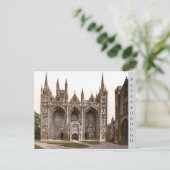 Peterborough Cathedral, England (c. 1900) Postkarte (Stehend Vorderseite)
