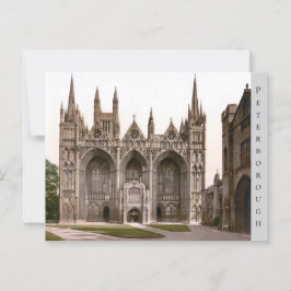 Peterborough Cathedral, England (c. 1900) Postkarte