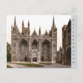 Peterborough Cathedral, England (c. 1900) Postkarte (Vorderseite)