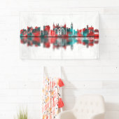 Peterborough England Skyline Banner (Insitu)