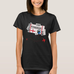 Peterborough Girl Peterborough Boarding Pass Pete T-Shirt