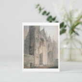 Peterborough-Kathedrale (mit Papier) Postkarte (Stehend Vorderseite)