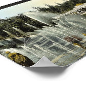 Peterhof aus Castle, St. Petersburg, Russland-Klas Poster (Ecke)