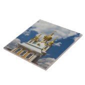 Peterhof, Grand Palace, Kapellflügel Fliese (Seite)