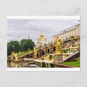 Peterhof Palace and Gardens St. Petersburg Russia Postkarte