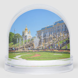 Peterhof Palace Grand Cascade – St. Petersburg Rus Schneekugeln