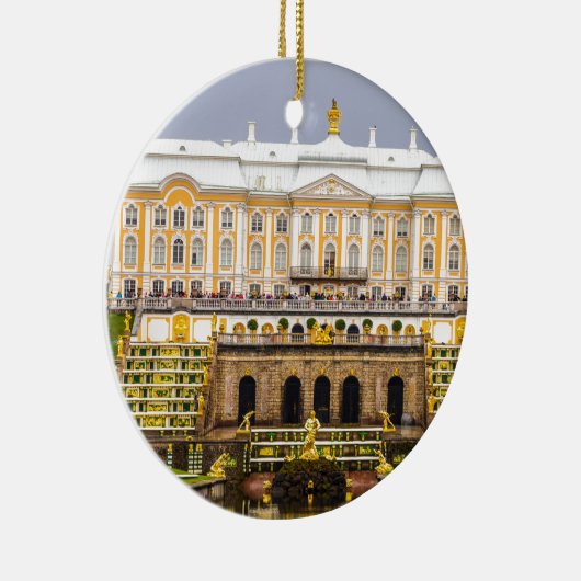 Peterhof Palast und Garten-St. Petersburg Russland Keramik Ornament (Rechts)