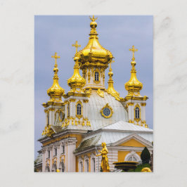 Peterhof Palast und Gärten St. Petersburg Russland Postkarte
