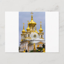 Peterhof Palast und Gärten St. Petersburg Russland Postkarte