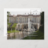 Peterhof Postkarte (Vorne/Hinten)