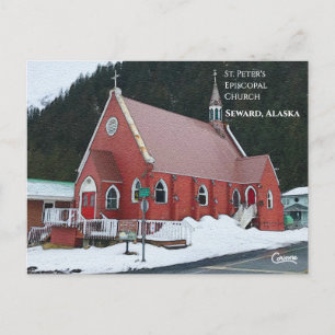 Peter's Episcopal Church - Postcard Postkarte