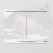 Peter's Episcopal Church - Postcard Postkarte (Rückseite)