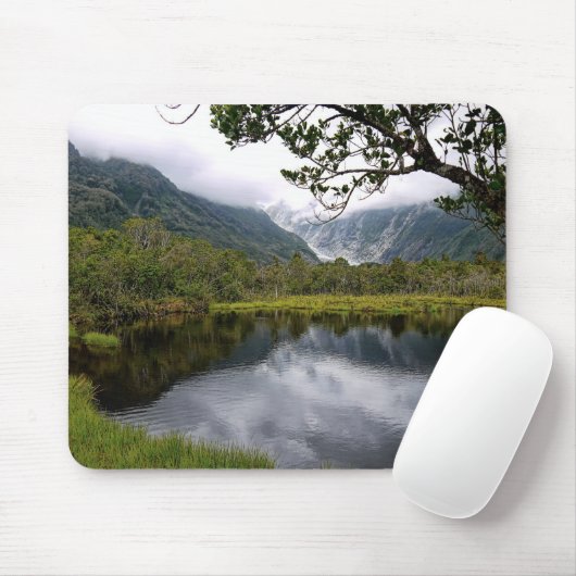 Peter's Lake New Zealand Landschaften Mousepad (Mit Mouse)