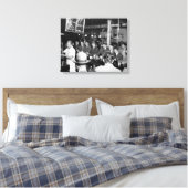 Peters Mittagessen Counter, 1950 Leinwanddruck (Insitu (Schlafzimmer))