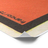 Peters (sowjetische Gewerkschaft) Kubanisches Film Poster (Ecke)