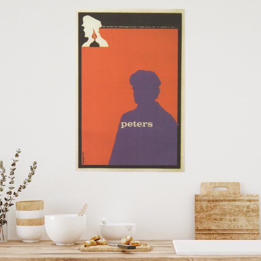 Peters (sowjetische Gewerkschaft) Kubanisches Film Poster (Küche)
