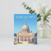 Petersbasilika Italien Postkarte (Stehend Vorderseite)