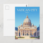 Petersbasilika Italien Postkarte (Vorne/Hinten)