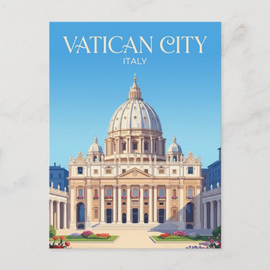 Petersbasilika Italien Postkarte (Vorderseite)