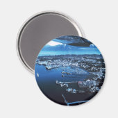Petersburg Alaska Magnet (Vorderseite/Rückseite)