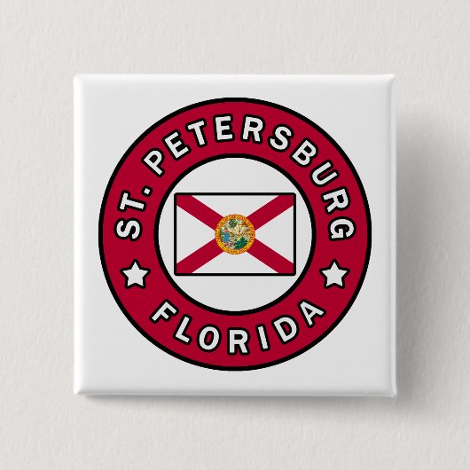 Petersburg Florida Button (Vorderseite)