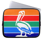 Petersburg, Florida Flag Laptop-Sieb Laptopschutzhülle (Vorderseite)