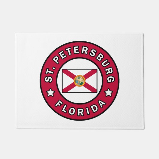 Petersburg Florida Fußmatte (Vorderseite)