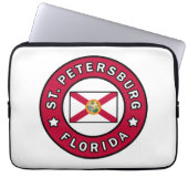 Petersburg Florida Laptopschutzhülle (Vorderseite)