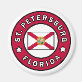 Petersburg Florida Magnet (Vorne)