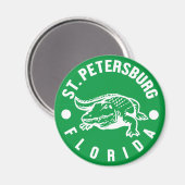 Petersburg, Florida Magnet (Vorderseite/Rückseite)