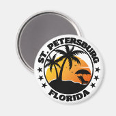 Petersburg, Florida Magnet (Vorderseite/Rückseite)