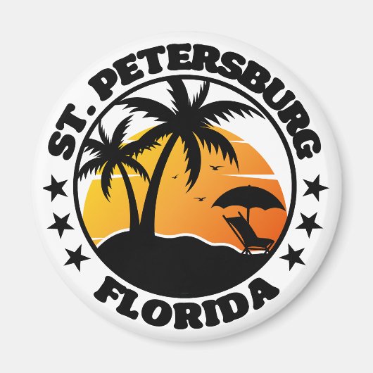 Petersburg, Florida Magnet (Vorne)