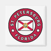 Petersburg Florida Magnet (Vorne)