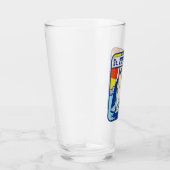 Petersburg, Florida - Pint Glass Glas (Rechts)