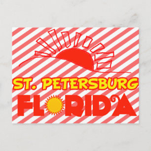 Petersburg, Florida Postkarte