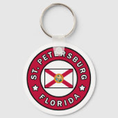 Petersburg Florida Schlüsselanhänger (Vorderseite)