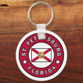 Petersburg Florida Schlüsselanhänger (Vorderseite)