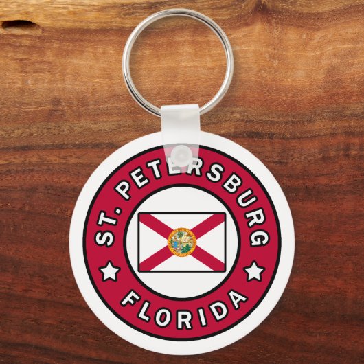Petersburg Florida Schlüsselanhänger (Vorderseite)