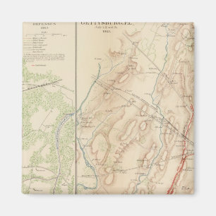 Petersburg, Gettysburg Magnet