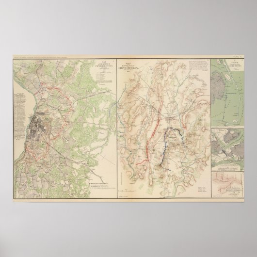 Petersburg, Gettysburg Poster (Vorne)