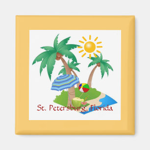 Petersburg, Kühlschrank Florida Magnet