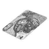 Petersburg-Plan Magnet (Linke Seite)