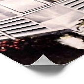 Petersburg, Restaurant Florida Gator Diner Poster (Ecke)