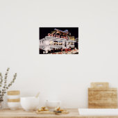 Petersburg, Restaurant Florida Gator Diner Poster (Küche)