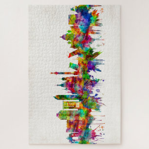 Petersburg Russland Skyline Puzzle