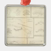 Petersburg, VA-Batterien, Belagerung Silbernes Ornament (Vorne)