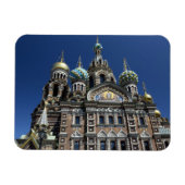 Petersburger Kirche, Russland Magnet (Horizontal)
