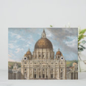 Petersdom in der Vatikanstadt Karte (Stehend Vorderseite)